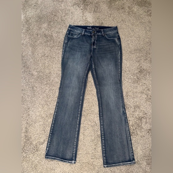 Wired heart Jeans Women's Dark Blue Boot Cut Jeans - Picture 1 of 5